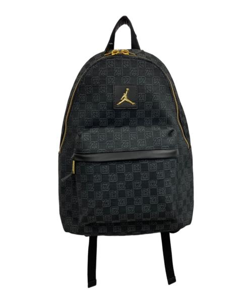 JORDAN BRAND（ジョーダン ブランド）JORDAN BRAND (ジョーダン ブランド) ジョーダン ブランド モノグラム バックパック ブラックの古着・服飾アイテム