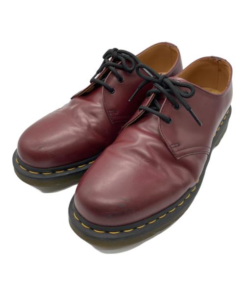 Dr.Martens（ドクターマーチン）Dr.Martens (ドクターマーチン) 3ホールシューズ レッド サイズ:UK 9の古着・服飾アイテム