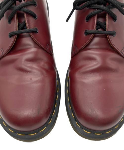 Dr.Martens（ドクターマーチン）Dr.Martens (ドクターマーチン) 3ホールシューズ レッド サイズ:UK 9の古着・服飾アイテム