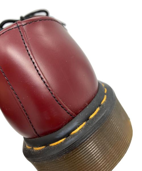 Dr.Martens（ドクターマーチン）Dr.Martens (ドクターマーチン) 3ホールシューズ レッド サイズ:UK 9の古着・服飾アイテム
