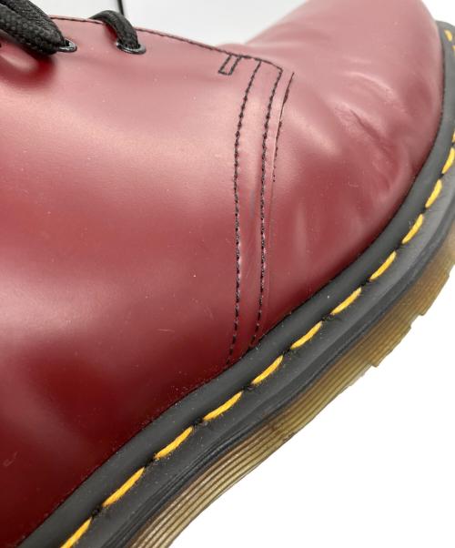 Dr.Martens（ドクターマーチン）Dr.Martens (ドクターマーチン) 3ホールシューズ レッド サイズ:UK 9の古着・服飾アイテム