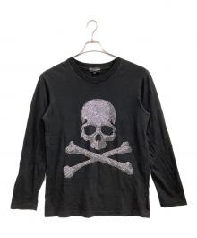 Mastermind JAPAN（マスターマインド ジャパン）の古着「スカルカットソー」｜ブラック