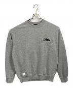 Schottショット）の古着「SHAKE HAND SNAKE CREW SWEAT / スウェット」｜グレー