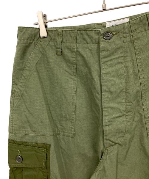 FATIGUE SLACKS（ファティーグスラックス）FATIGUE SLACKS (ファティーグスラックス) ミリタリーパンツ カーキ サイズ:L / SHORTの古着・服飾アイテム