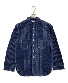 THE  DOUBLE DIAMONDS×THE REAL McCOY'S（ザ・ダブル・ダイヤモンドズ×ザ・リアルマッコイズ）の古着「ワークシャツ」｜ネイビー