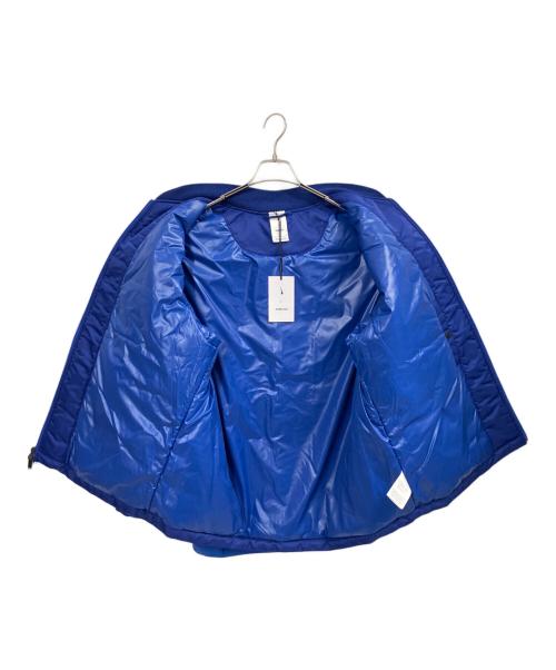 NIKE（ナイキ）NIKE (ナイキ) AMBUSH (アンブッシュ) Blouson Jacket / ナイロン中綿ジャケット ブルー サイズ:Lの古着・服飾アイテム