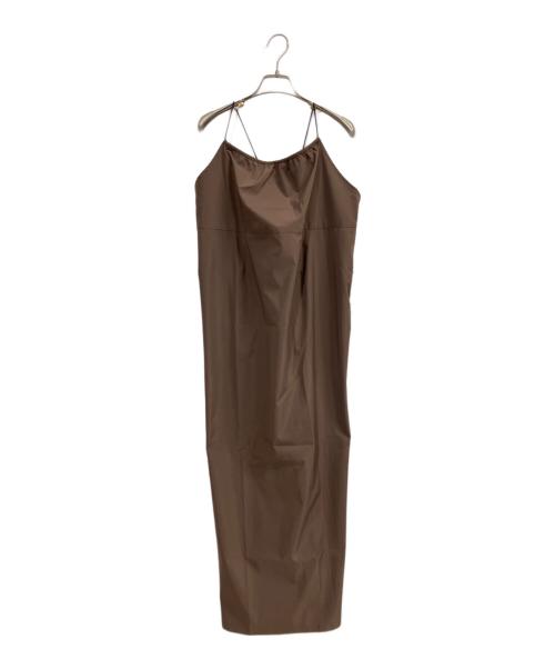 Champion（チャンピオン）Champion (チャンピオン) CAMISOLE DRESS / キャミソールワンピース ブラウン サイズ:Lの古着・服飾アイテム