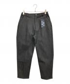NEW BALANCEニューバランス）の古着「MET24 Denim Tapered Fit / デニムテーパードパンツ」｜ブラック