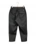 NEW BALANCE (ニューバランス) MET24 Denim Tapered Fit / デニムテーパードパンツ ブラック サイズ:M 未使用品：6000円