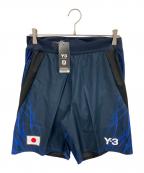 adidasアディダス）の古着「オーセンティックショーツ / サッカーウェア(ボトムス)」｜ブルー