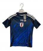 adidasアディダス）の古着「サッカー日本代表 ゲームシャツ」｜ブルー