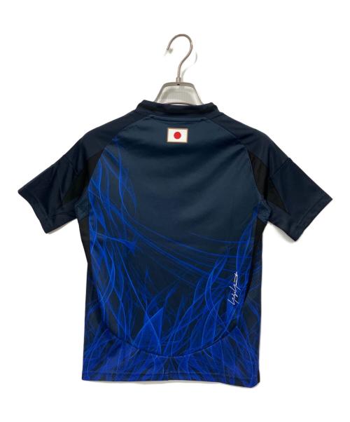 adidas（アディダス）adidas (アディダス) サッカー日本代表 ゲームシャツ ブルー サイズ:140cm 未使用品の古着・服飾アイテム