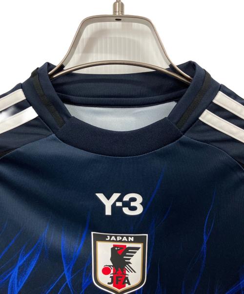 adidas（アディダス）adidas (アディダス) サッカー日本代表 ゲームシャツ ブルー サイズ:140cm 未使用品の古着・服飾アイテム