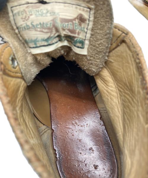 RED WING（レッドウィング）RED WING (レッドウィング) irish setter / スウェードブーツ ベージュ サイズ:表記無しの古着・服飾アイテム
