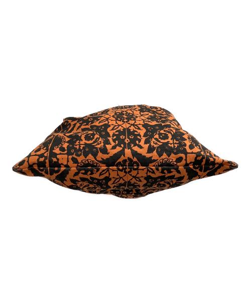 Vivienne Westwood（ヴィヴィアンウエストウッド）Vivienne Westwood (ヴィヴィアンウエストウッド) キャンバストートバッグ オレンジ×ブラックの古着・服飾アイテム