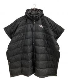 THE NORTH FACE（ザ ノース フェイス）の古着「パテッドポンチョコート」｜ブラック