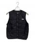 THE NORTH FACE（ザ ノース フェイス）の古着「MEADOW WARM VEST」｜ブラック