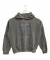 FEELS（フィールズ）の古着「PIGMENT DYE HOODIE BLACK」｜グレー
