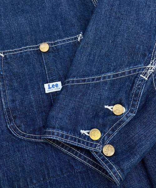 LEE（リー）LEE (リー) デニムカバーオール インディゴ サイズ:Lの古着・服飾アイテム