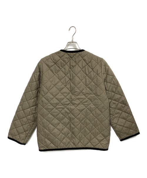 LAVENHAM（ラベンハム）LAVENHAM (ラベンハム) LAVENSTER CREW NECK JACKET ベージュ サイズ:12(40)の古着・服飾アイテム
