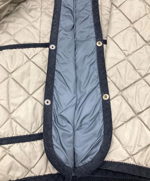 LAVENHAM（ラベンハム）LAVENHAM (ラベンハム) LAVENSTER CREW NECK JACKET ベージュ サイズ:12(40)の古着・服飾アイテム