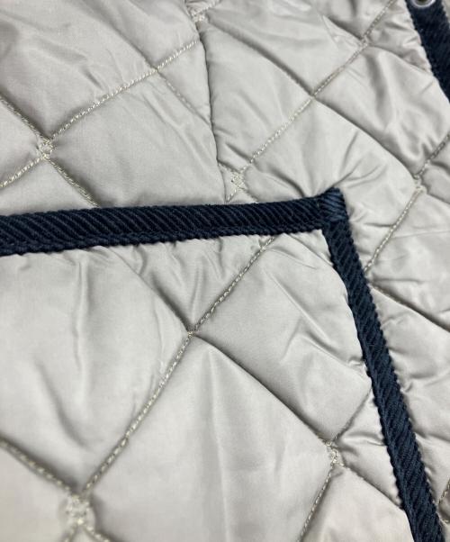 LAVENHAM（ラベンハム）LAVENHAM (ラベンハム) LAVENSTER CREW NECK JACKET ベージュ サイズ:12(40)の古着・服飾アイテム