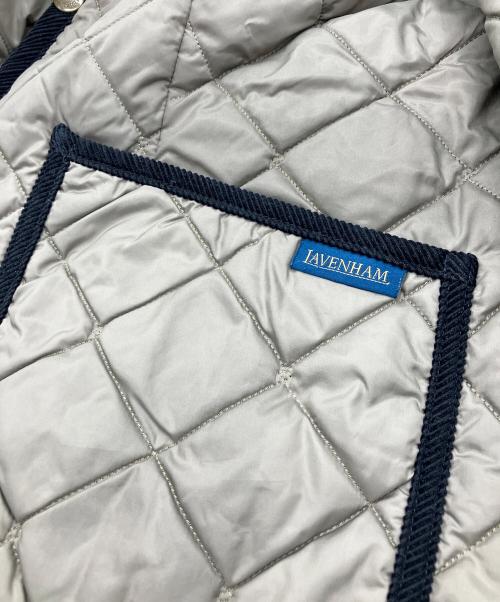 LAVENHAM（ラベンハム）LAVENHAM (ラベンハム) LAVENSTER CREW NECK JACKET ベージュ サイズ:12(40)の古着・服飾アイテム