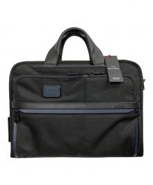 TUMI×ANA（トゥミ×アナ）の古着「ALPHA 3 インターナショナル・オーガナイザー・ブリーフケース（2WAY）」｜ブラック