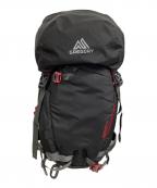 GREGORYグレゴリー）の古着「TARGHEE45 / バッグパック」｜ブラック×レッド