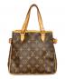 LOUIS VUITTON（ルイ ヴィトン）の古着「バティニョール ショルダートートバッグ」｜ブラウン