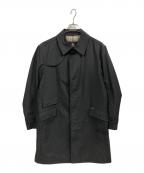 BURBERRY BLACK LABELバーバリーブラックレーベル）の古着「ステンカラーコート」｜ブラック