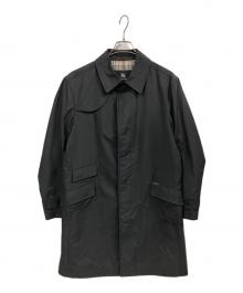 BURBERRY BLACK LABEL（バーバリーブラックレーベル）の古着「ステンカラーコート」｜ブラック