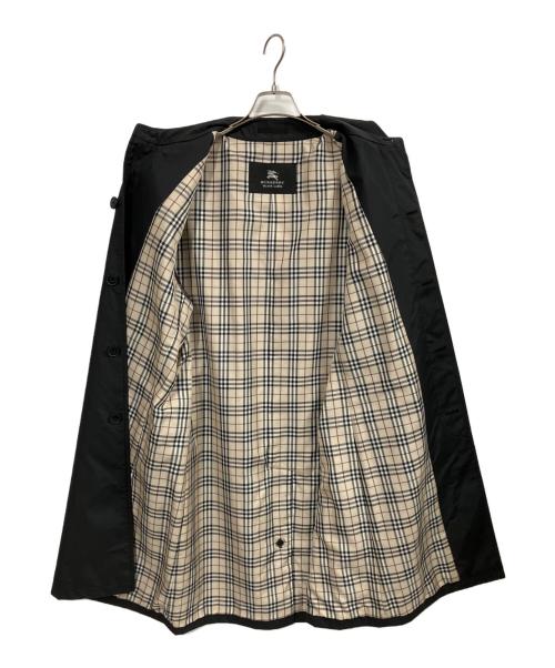 BURBERRY BLACK LABEL（バーバリーブラックレーベル）BURBERRY BLACK LABEL (バーバリーブラックレーベル) ステンカラーコート ブラック サイズ:Lの古着・服飾アイテム