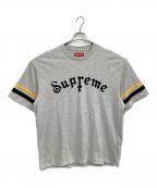 SUPREMEシュプリーム）の古着「FW25 Cross S/S Top "Heather Grey" / 半袖カットソー」｜グレー