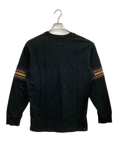 SUPREME（シュプリーム）SUPREME (シュプリーム) Knit Panel Stripe L/S Top / 長袖カットソー ブラック サイズ:Sの古着・服飾アイテム