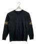 SUPREME（シュプリーム）の古着「Knit Panel Stripe L/S Top / 長袖カットソー」｜ブラック