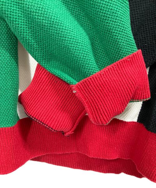 SUPREME（シュプリーム）SUPREME (シュプリーム) 18AW Pique Crewneck / 薄手ニット マルチカラー サイズ:Sの古着・服飾アイテム