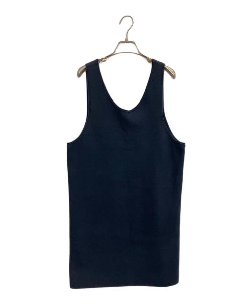 Curensology（カレンソロジー）Curensology (カレンソロジー) ノースリーブワンピース ネイビー サイズ:Freeの古着・服飾アイテム