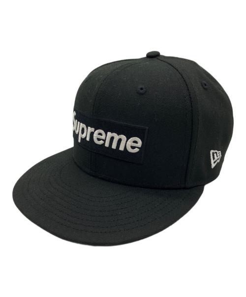 New Era（ニューエラ）New Era (ニューエラ) SUPREME (シュプリーム) シュプリーム チャンピオンシップ ボックス ロゴ ニューエラ  ブラック サイズ:58.7㎝の古着・服飾アイテム
