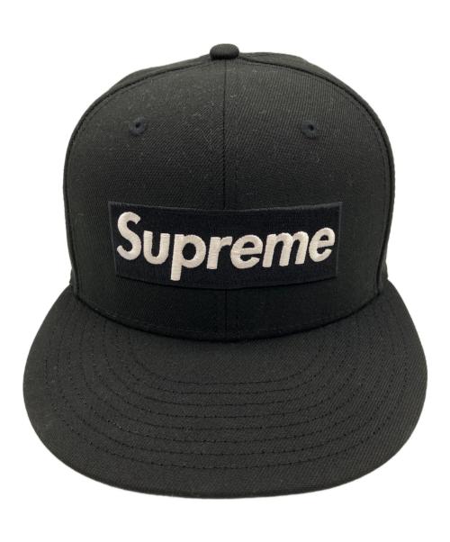 New Era（ニューエラ）New Era (ニューエラ) SUPREME (シュプリーム) シュプリーム チャンピオンシップ ボックス ロゴ ニューエラ  ブラック サイズ:58.7㎝の古着・服飾アイテム