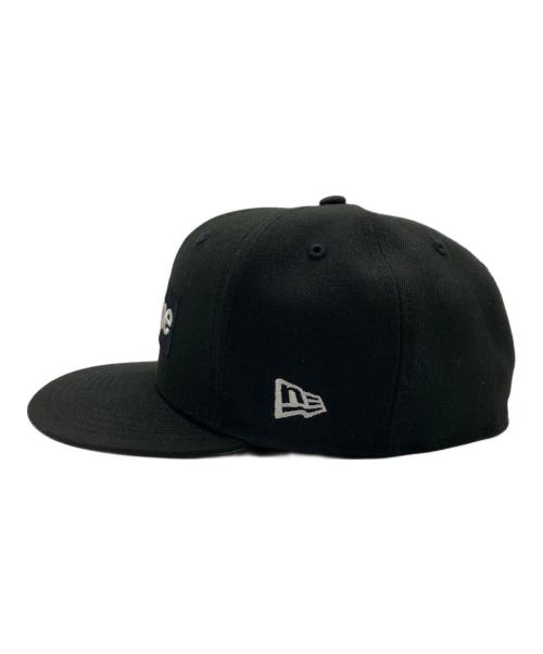 New Era（ニューエラ）New Era (ニューエラ) SUPREME (シュプリーム) シュプリーム チャンピオンシップ ボックス ロゴ ニューエラ  ブラック サイズ:58.7㎝の古着・服飾アイテム