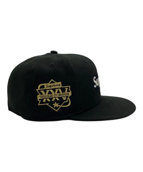 New Era（ニューエラ）New Era (ニューエラ) SUPREME (シュプリーム) シュプリーム チャンピオンシップ ボックス ロゴ ニューエラ  ブラック サイズ:58.7㎝の古着・服飾アイテム