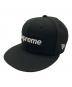 New Era（ニューエラ）の古着「シュプリーム チャンピオンシップ ボックス ロゴ ニューエラ 」｜ブラック