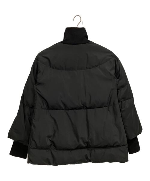 BEARDSLEY（ビアズリー）BEARDSLEY (ビアズリー) ジップフレアダウン ブラック サイズ:FREEの古着・服飾アイテム