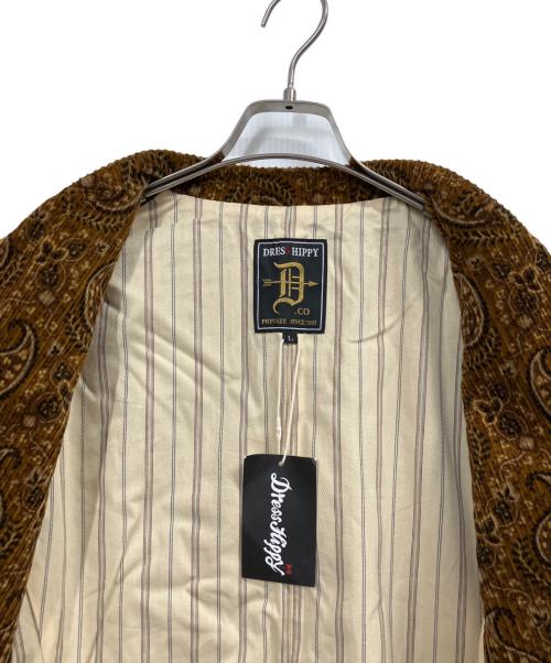 DRESS HIPPY（ドレスヒッピー）DRESS HIPPY (ドレスヒッピー) HOPKINS JACKET ブラウン サイズ:Lの古着・服飾アイテム