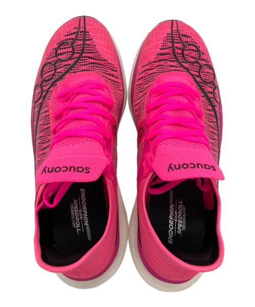 SAUCONY（サッカニー）SAUCONY (サッカニー) Saucony Endorphin Elite 2(サッカニー エンドルフィン エリート2) ピンク サイズ:26.5㎝の古着・服飾アイテム