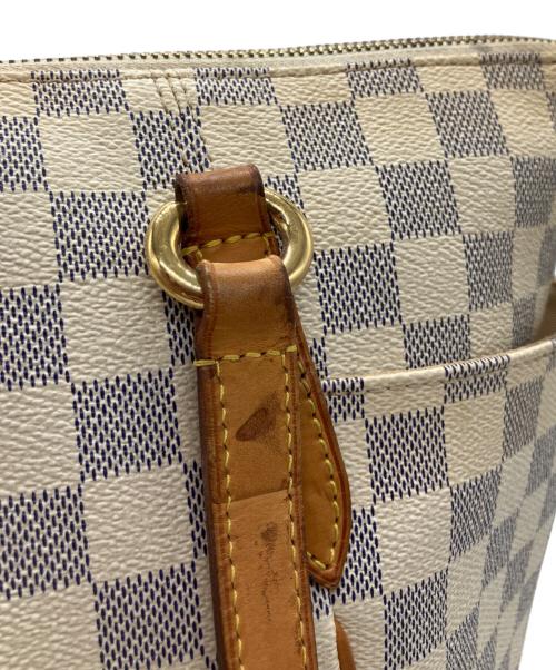 LOUIS VUITTON（ルイ ヴィトン）LOUIS VUITTON (ルイ ヴィトン) ダミエ・アズール トータリーMM ホワイトの古着・服飾アイテム