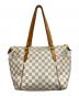 LOUIS VUITTON (ルイ ヴィトン) ダミエ・アズール トータリーMM ホワイト：50000円