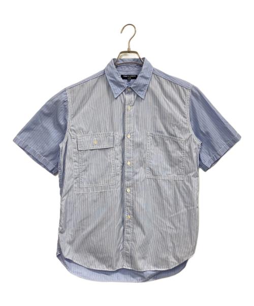 COMME des GARCONS HOMME（コムデギャルソン オム）COMME des GARCONS HOMME (コムデギャルソン オム) 半袖シャツ スカイブルー サイズ:Mの古着・服飾アイテム