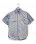 COMME des GARCONS HOMME（コムデギャルソン オム）の古着「半袖シャツ」｜スカイブルー